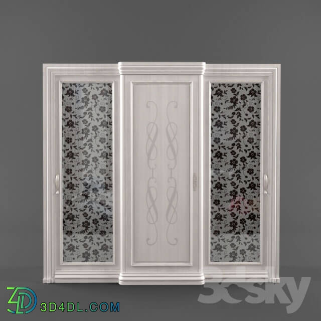 Wardrobe _ Display cabinets - Classic wardrobe with patterns