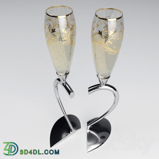 Tableware - Wedding glasses