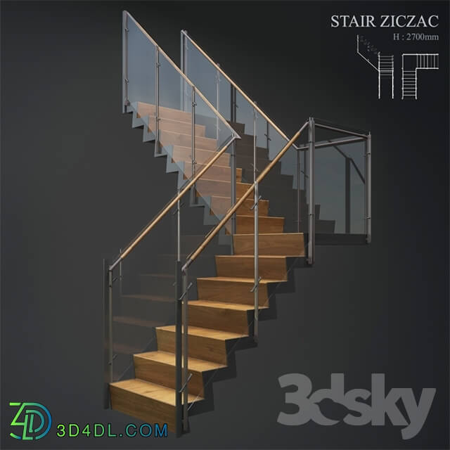 Staircase - Stair Ziczac