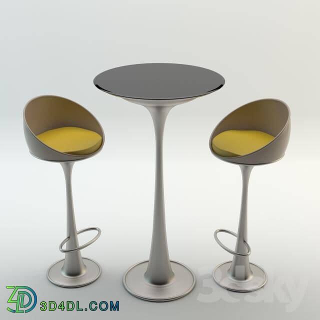 Table _ Chair - Bartable _ chair La1