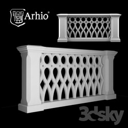 Decorative plaster - Balustrade Arhio_ _Option 6_ 