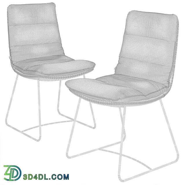 Chair - KFF Arva chair with skids