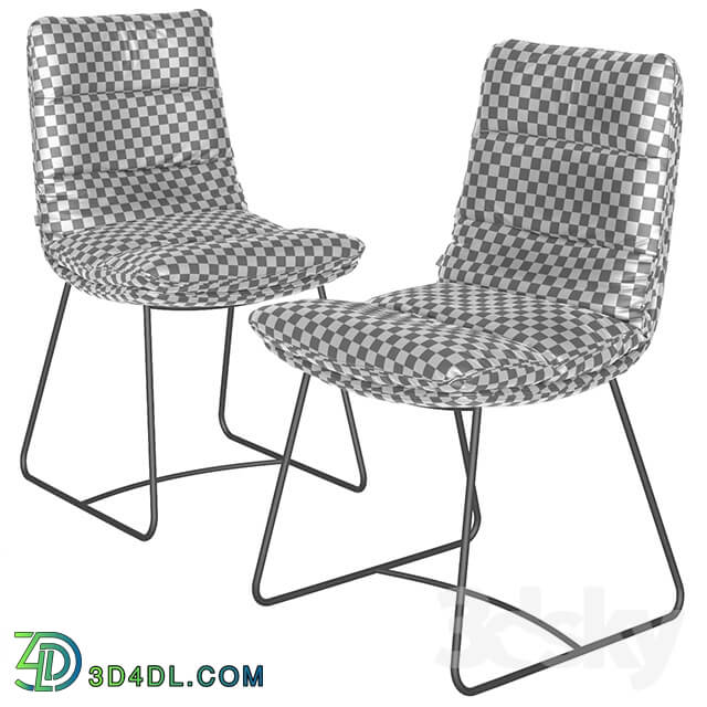 Chair - KFF Arva chair with skids