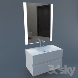Bathroom furniture - Armani Roca washbasin 