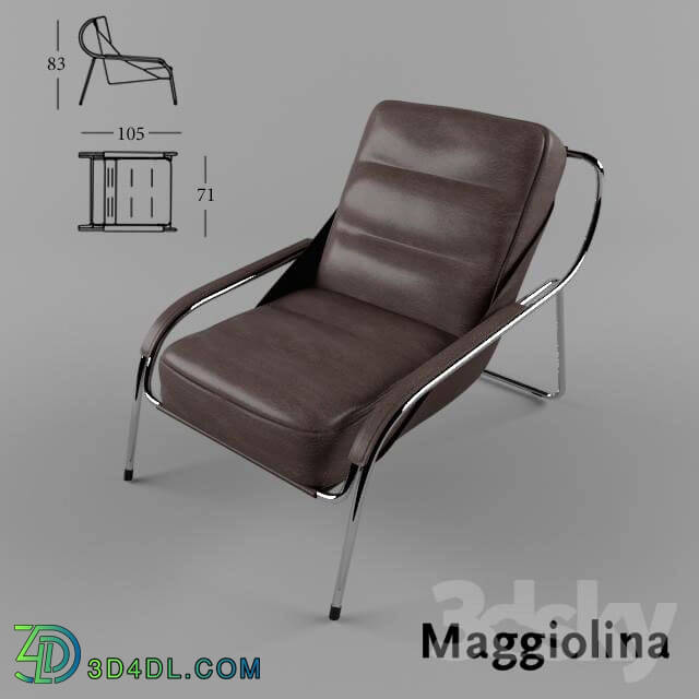 Arm chair - maggiolina