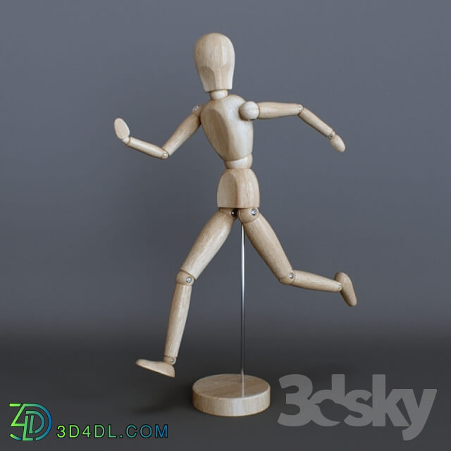 Other decorative objects - Gestalta_ figure wooden man