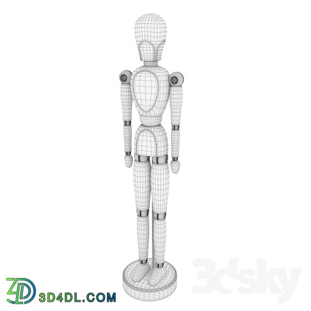 Other decorative objects - Gestalta_ figure wooden man