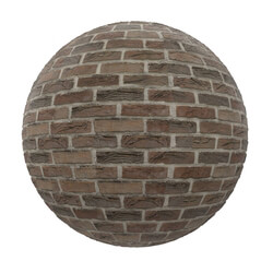 CGaxis-Textures Brick-Walls-Volume-09 brown brick wall (03) 