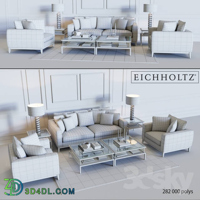 Sofa - Eichholtz Sofa Principe _amp_ Chair Principe