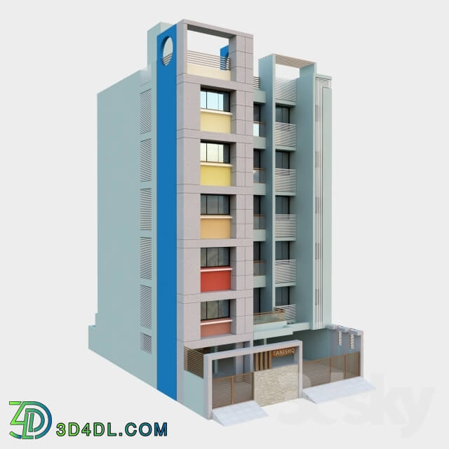 Building - Tanishq_Multi_Story_Building_india