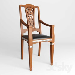 Chair - carved chair 