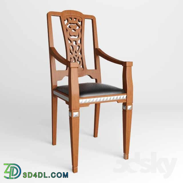 Chair - carved chair