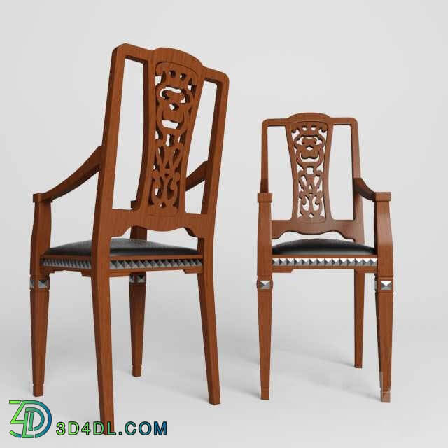 Chair - carved chair