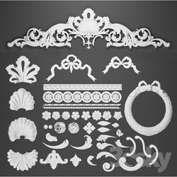 Decorative plaster - ornament 