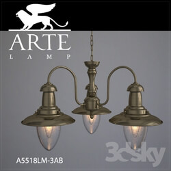 Ceiling light - Chandelier ArteLamp A5518LM-3AB 