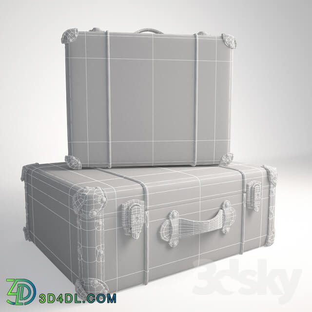 Other decorative objects - Chest Deco Suitcase Aviation Kare