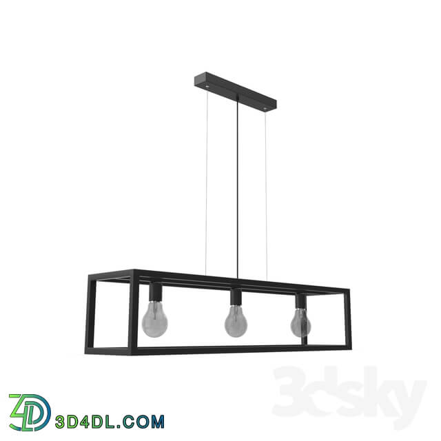 Ceiling light - 49564 Suspension ELSWICK_ 3х60W _E27__ L1100_ B250_ H1500