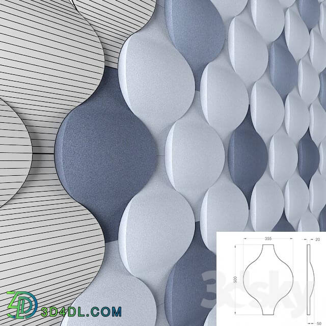 3D panel - Wall Panel_Flow