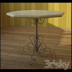 Table - Forged table 