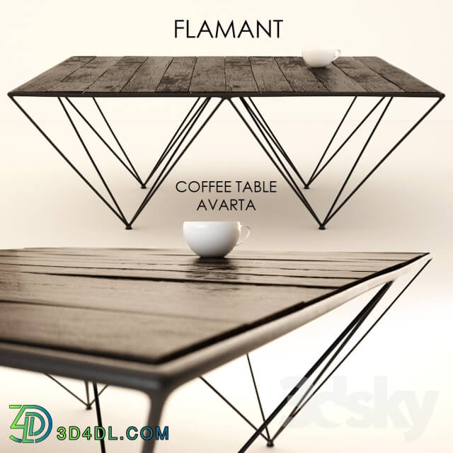Table - Flamant _ COFFEE TABLE AVARTA
