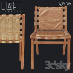 Chair - Chair LoftDesigne 2556 model 