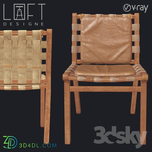 Chair - Chair LoftDesigne 2556 model