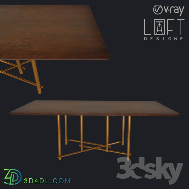 Table - Table LoftDesigne 6827 model