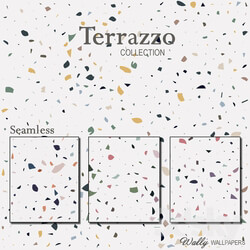 Wall covering - Wallpaper Wally Terrazzo - Terrazzo 1 