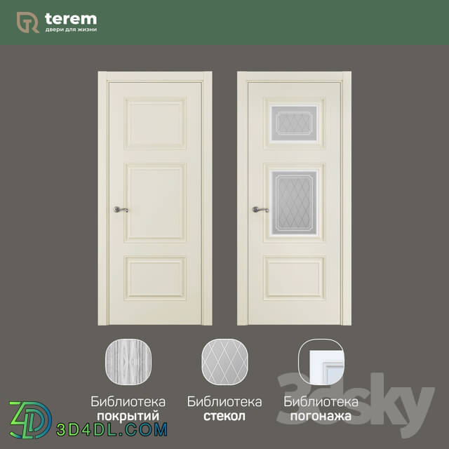 Doors - Factory of interior doors _Terem__ model Turin 3 _Modern collection_