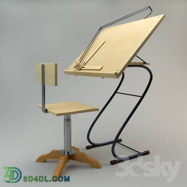 Table _ Chair - Drawing Tables