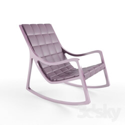 Arm chair - rocking chair by Alessandro Dubini 