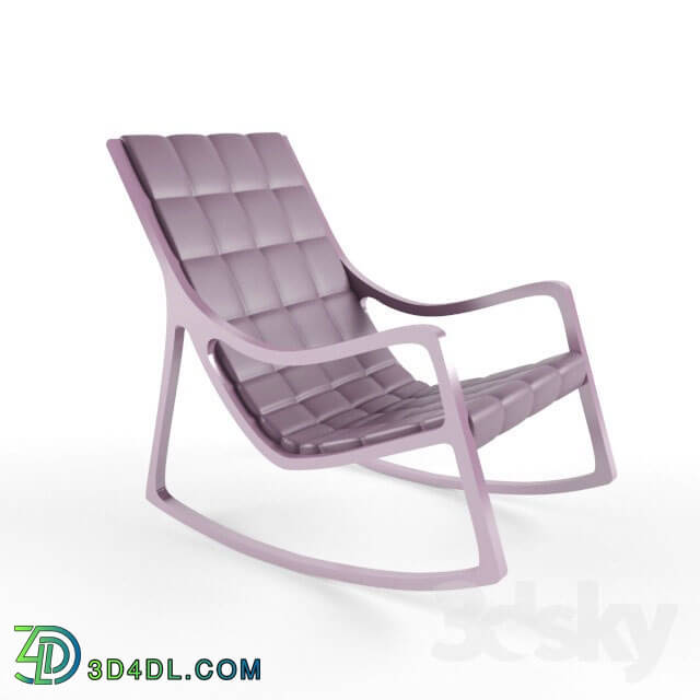 Arm chair - rocking chair by Alessandro Dubini