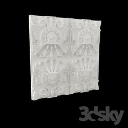 Decorative plaster - fretwork 