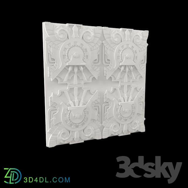 Decorative plaster - fretwork