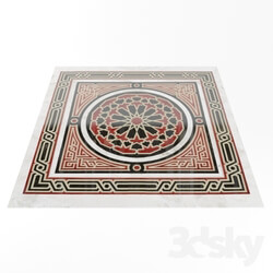 Other decorative objects - Marble Arabic floor 
