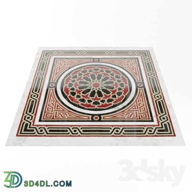 Other decorative objects - Marble Arabic floor