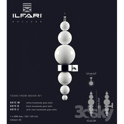 Wall light - ILFARI TEARS FROM MOON H12 