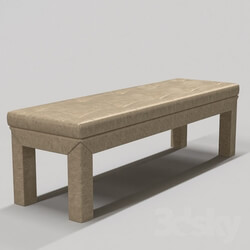 Other soft seating - Leather Bench 
