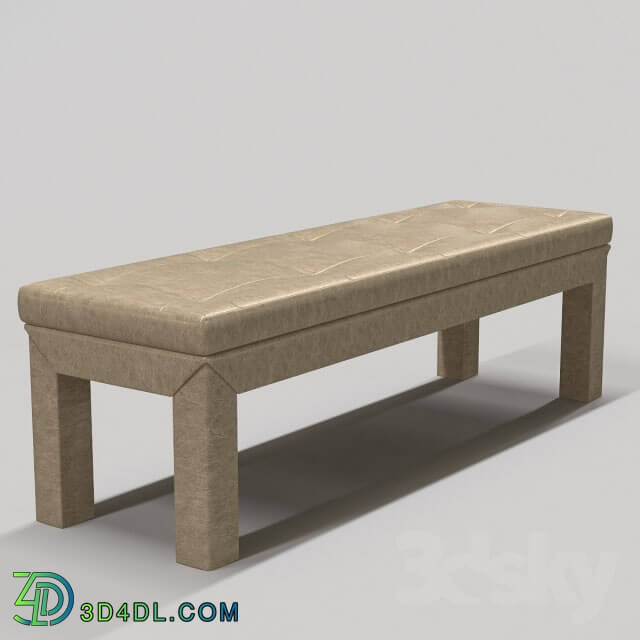 Other soft seating - Leather Bench