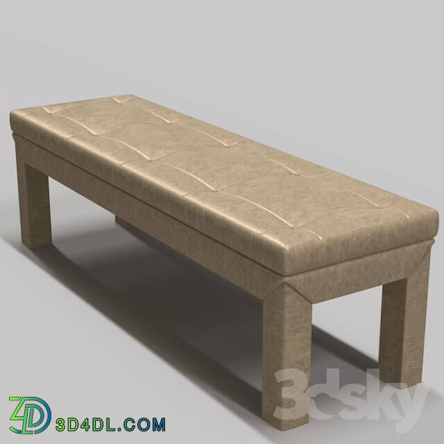 Other soft seating - Leather Bench