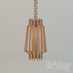 Ceiling light - Wood Lamp 