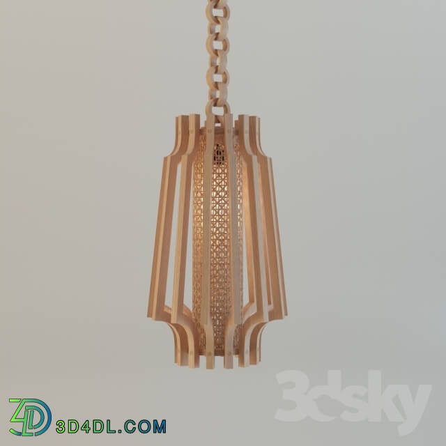 Ceiling light - Wood Lamp