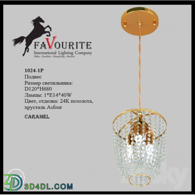 Ceiling light - Favourite 1024-3P