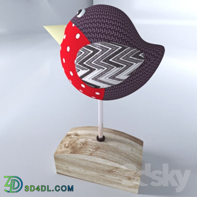 Toy - Toy - decorative bird