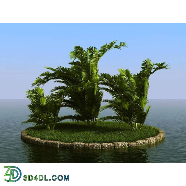 3dMentor HQPalms-03 (04) areca palm wind