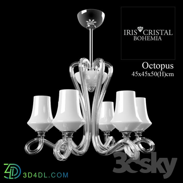 Ceiling light - Iris Cristal _ Octopus