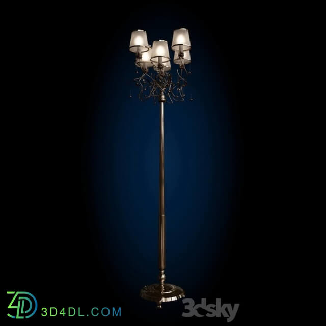 Floor lamp - Floor lamp Moderne