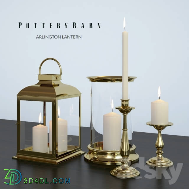 Decorative set - Lantern Arlington