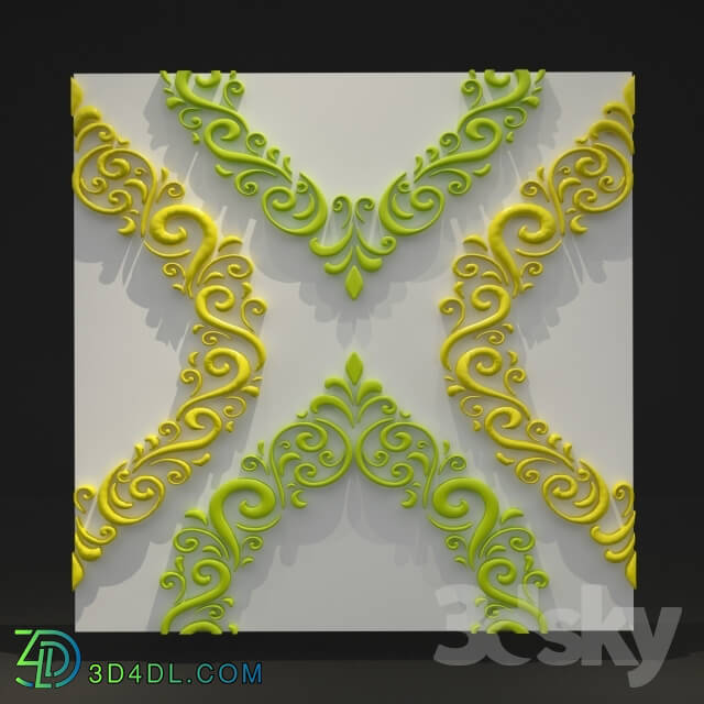 Decorative plaster - Decorative panel