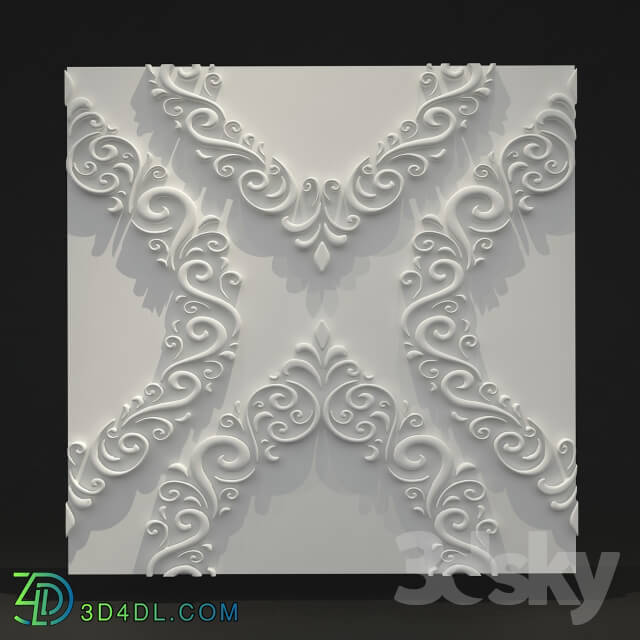 Decorative plaster - Decorative panel